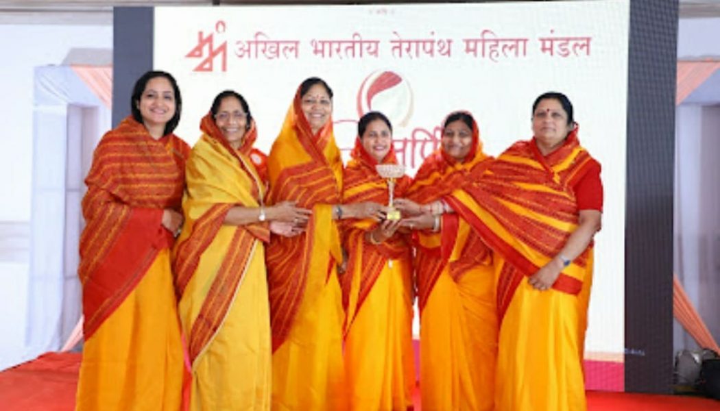 राष्ट्रीय स्तर पर चेन्नई तेरापंथ महिला मंडल सम्मानित