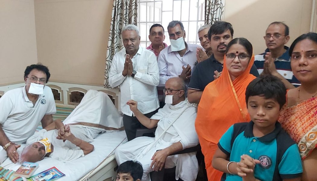 सुश्रावक श्री मदनलालसा गोठी ने पूर्ण सजग अवस्था मे किये सागारी संथारा के पच्चक्खान