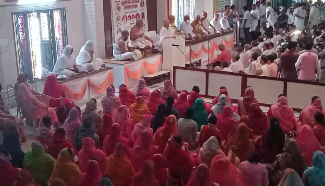 साहुकारपेट के प्रांगण में मरूधर केसरी दिव्य विभूति मिश्री मल जी म. एवं लोकमान्य संत शेरे राजस्थान प्रवर्तक रूपचन्द म. की जन्म जयंति मनाई गई