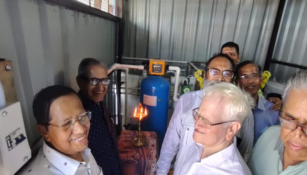 आर ओ वाटर प्लांट का शुभारंभ