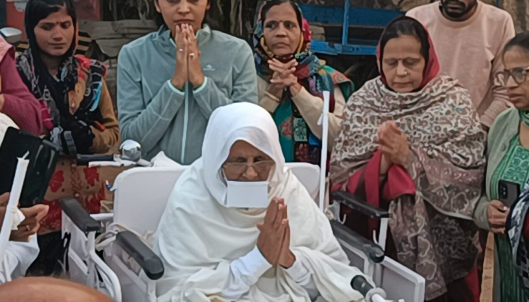 शिवपुरी में मिले अपनत्व और प्रेम को हम भूल नहीं पाऐंगे: साध्वी रमणीक कुंवर जी