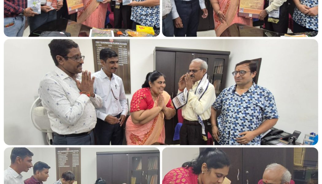 रेल अधिकारी को रक्षा सूत्र बांध अणुव्रत का दिया संदेश 