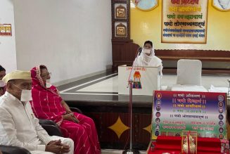 “लोग्गस्स” जाप से महामंगलकारी अनुष्ठान संप्पन्न