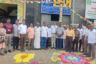 LIC  जॉर्जटाउन के मुख्य प्रबन्धक दिनेश कुमारजी ने किया झंडारोहण