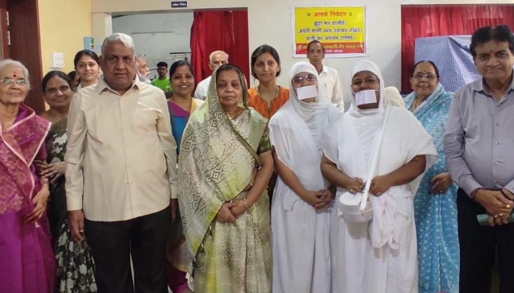 आकुर्डी स्थानक भवन में “ लाखिना “ आयंबील का आयोजन