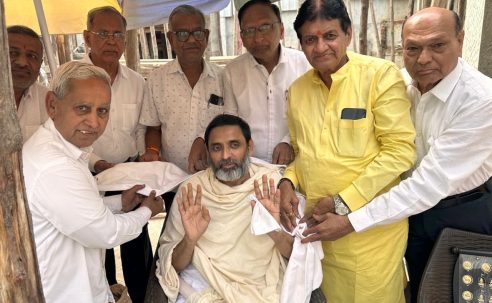 मनुष्य जन्म सर्वश्रेष्ठ जीवन है, साधक बन साधना हमारा लक्ष्य हो – वरिष्ठ मुनीराज पु. पियुषचंद्र विजय जी महाराज