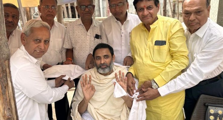 मनुष्य जन्म सर्वश्रेष्ठ जीवन है, साधक बन साधना हमारा लक्ष्य हो – वरिष्ठ मुनीराज पु. पियुषचंद्र विजय जी महाराज